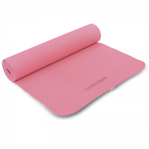 Коврик для йоги TPE 6мм Светло-Розовый Hasttings Digger HD22D1B-LightPink