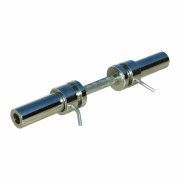 Замок для грифа D50 мм со стопором (1 шт) PROFI-FIT 2,5 кг