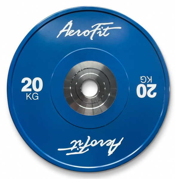 Aerofit AFBDC 20 кг бамперные диски для кроссфита, цветные