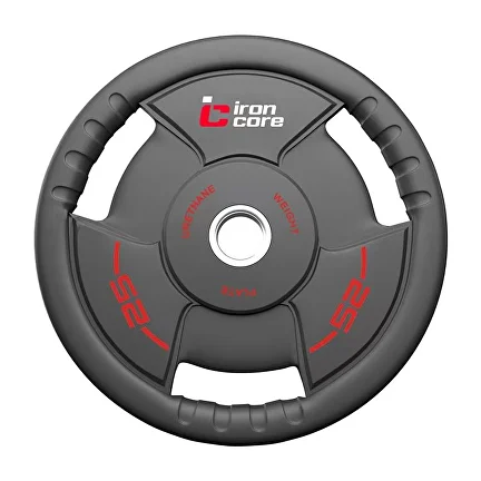 Диск для штанги полиуретановый IRON CORE Premium 25 кг IC35A-25kg