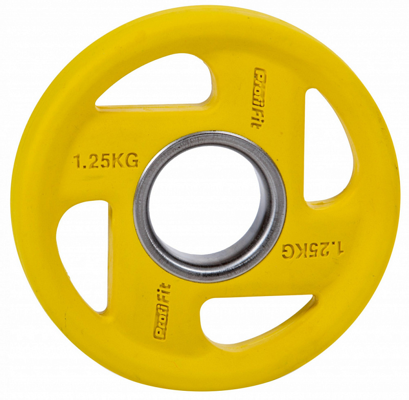 Диск обрезиненный FASSION цветной D51 мм PROFI-FIT 1,25 кг